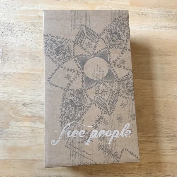 NIB FREE PEOPLE Sidelines Footbed Sandals Dove Grey - Picture 11 of 16